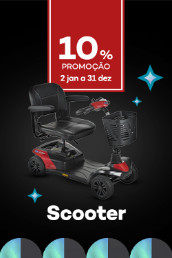 Scooters com desconto direto de 10%, de 1 de janeiro a 31 dezembro